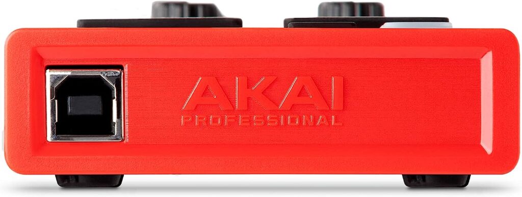 AKAI Professional LPD8 - USB MIDI Controller with 8 Responsive RGB MPC Drum Pads for Mac and PC, 8 Assignable Knobs and Music Production Software