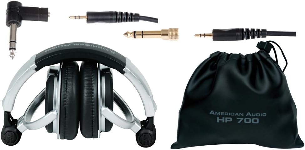 American Audio Hp700 Professional Foldable Dj Headphones