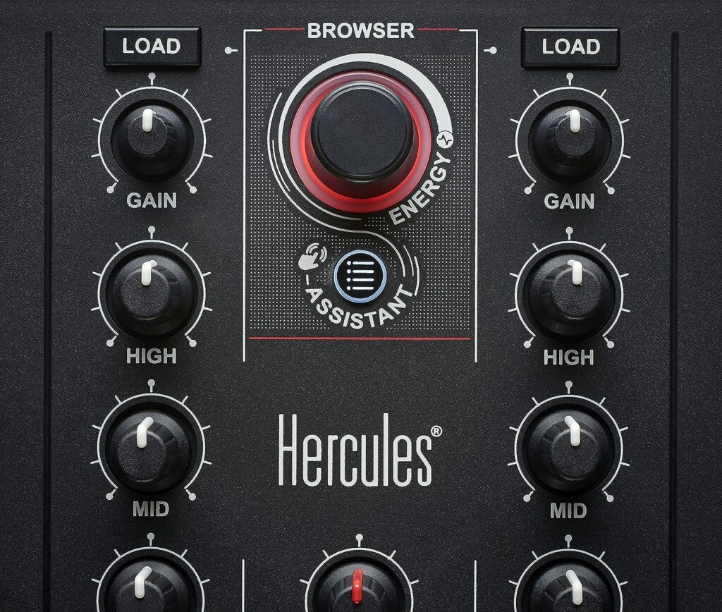 Hercules DJ Control Inpulse 300 | 2 Channel USB Controller, with Beatmatch Guide, DJ Academy and Full DJ Software DJUCED Included