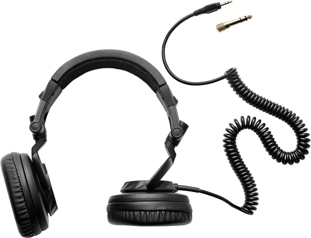 Hercules HDP DJ45 Headphone, sound isolating over ear DJ headphone