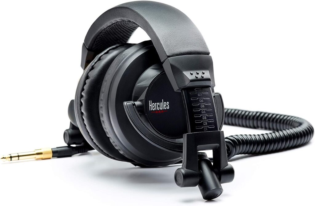 Hercules HDP DJ45 Headphone, sound isolating over ear DJ headphone
