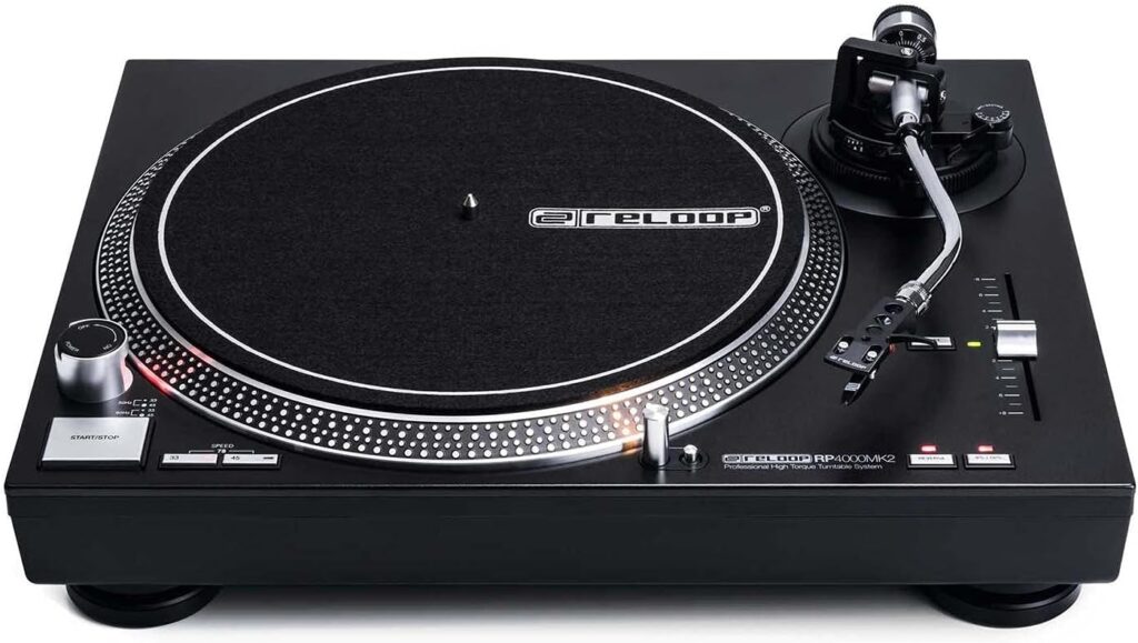 Reloop 4000 MK2 Direct Drive DJ Turntable