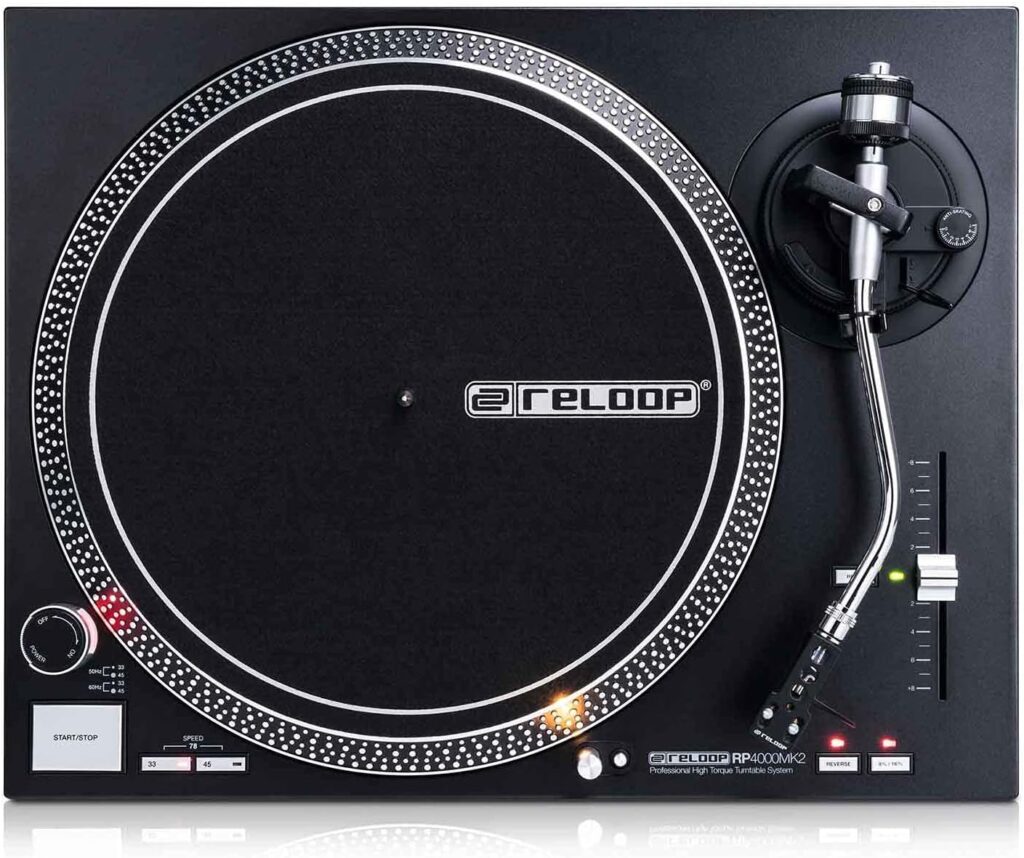 Reloop 4000 MK2 Direct Drive DJ Turntable