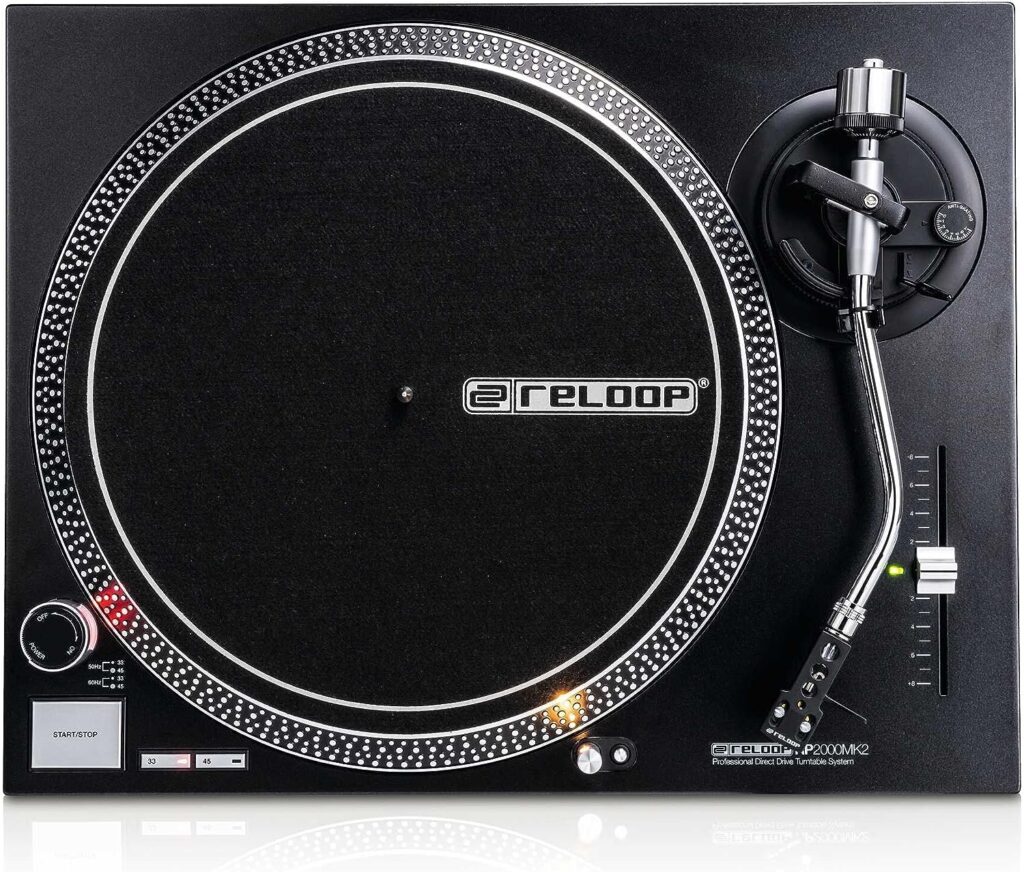 Reloop RP-2000 MK2 Direct Drive DJ Turntable