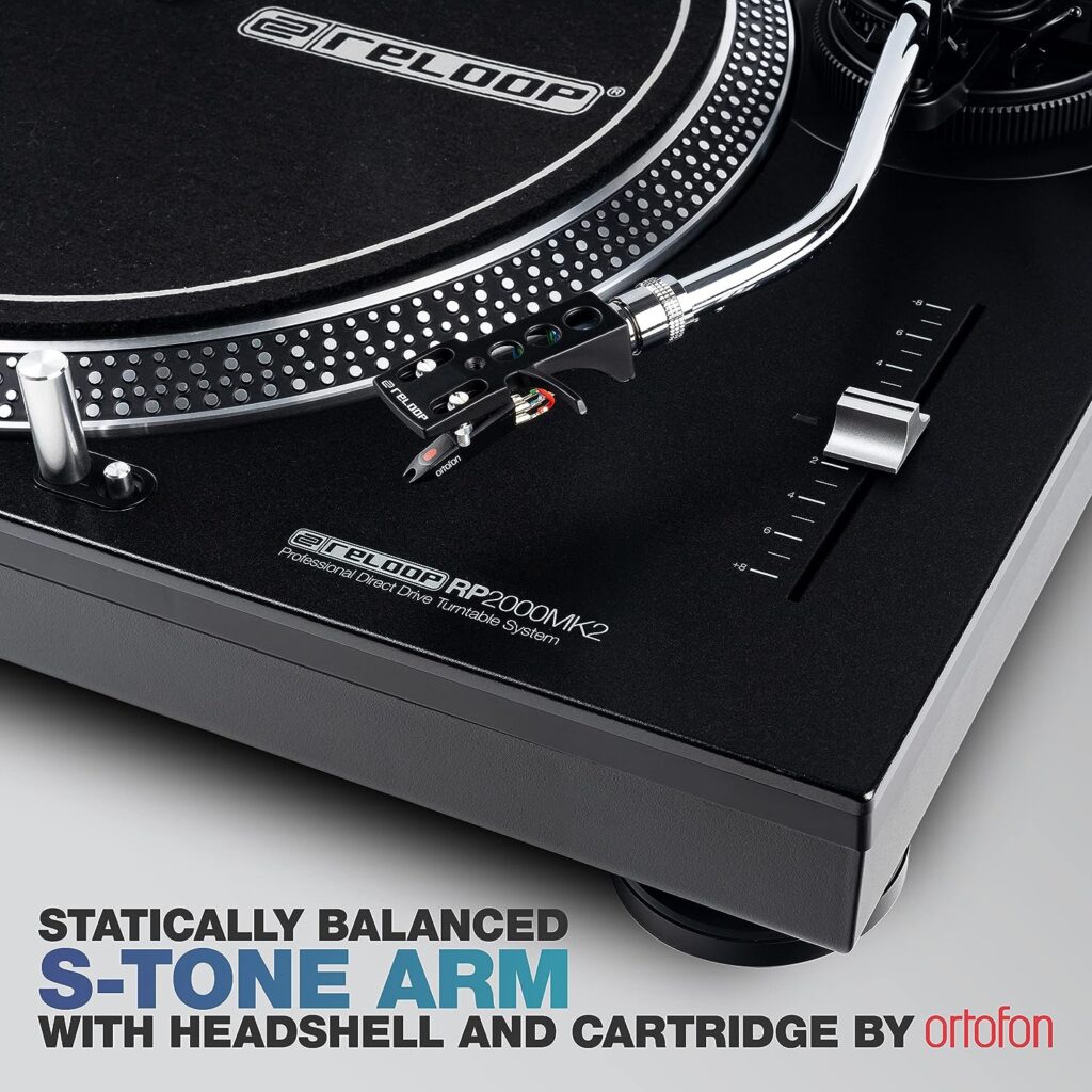 Reloop RP-2000 MK2 Direct Drive DJ Turntable