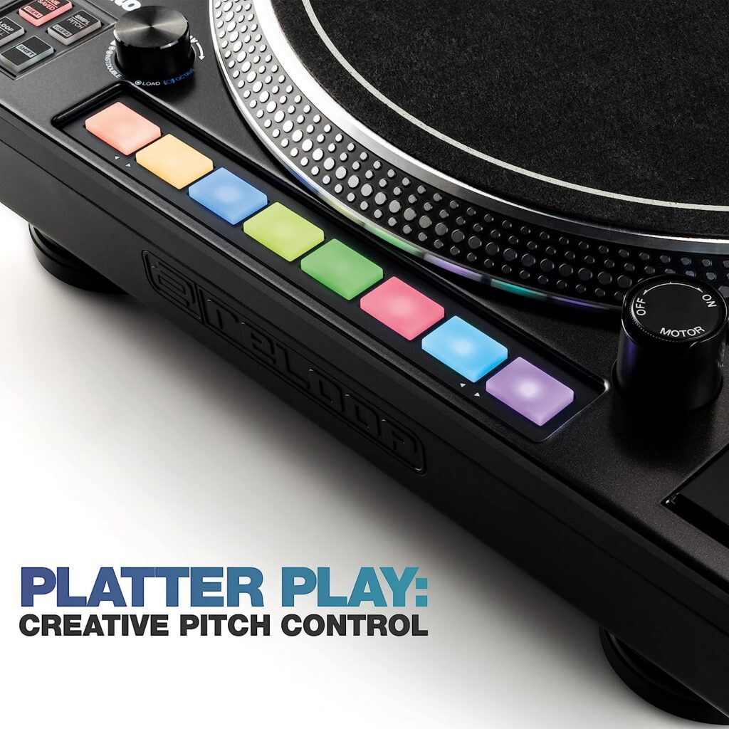 Reloop RP-8000 MK2 Tourne-disque, USB, Noir