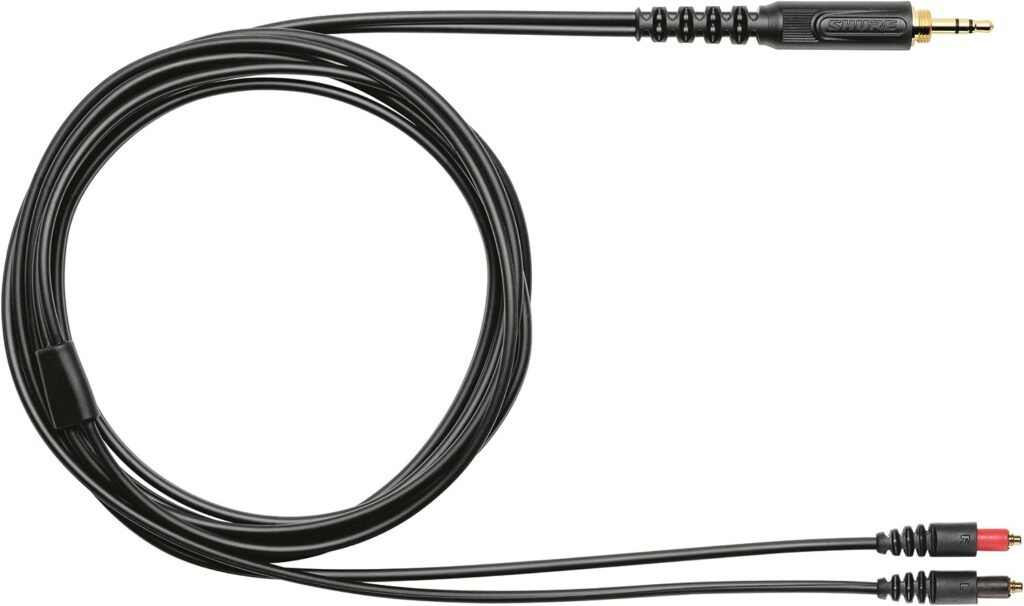 Shure SRH550DJ Professional Quality DJ Headphones - Full Range Audio Performance, 50mm Dynamic Drivers Deliver Enhanced Bass, Padded Ear Cups Swivel 90 Degrees for Easy One-Ear Placement